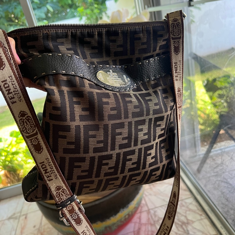 Authentic Fendi crossbody bag
